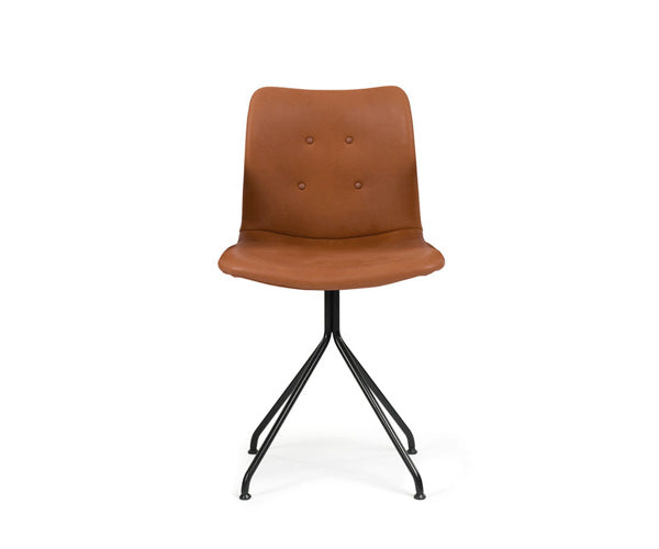 Bent Hansen Primum Chair - Zenso 2 Læder - Sort Stel